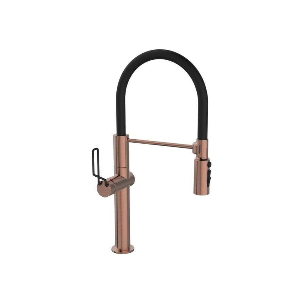 Graffe M17 Arıtmalı Mutfak Bataryası Fırçalı Rose Gold